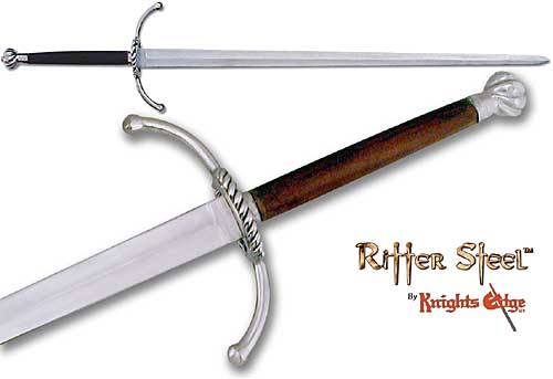 German two handed bastard sword, a precise replica of a museum piece